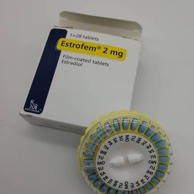 قرص استرادیول والرات 2 خارجی استروفم 2 میلی گرم Estrofem 2 mg