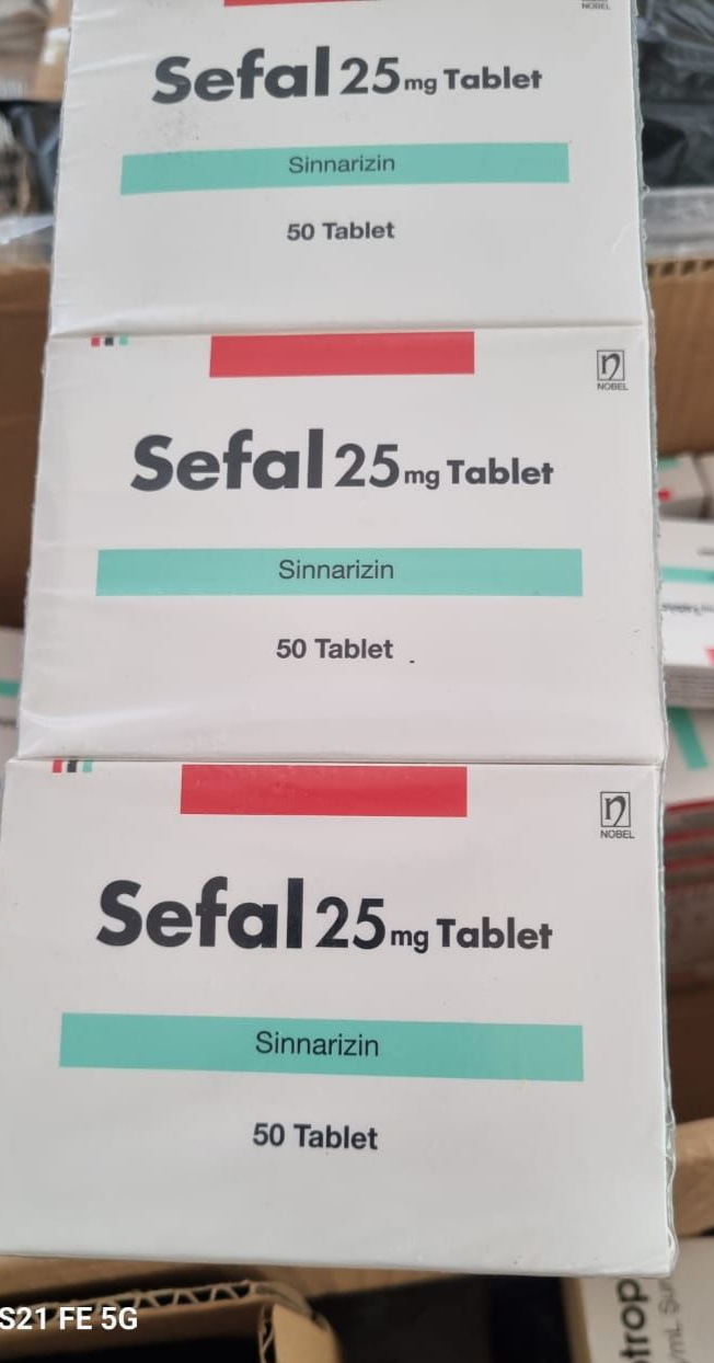قرص سینازین 25 میلی گرم CINAZIN 25MG TAB