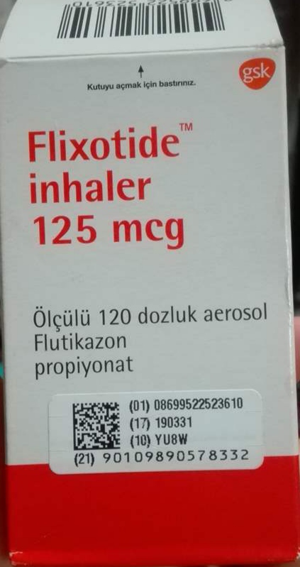 اسپری فلوکسی تاید 125 میکروگرم/دوز 60 دوز-فلیکسوتاید