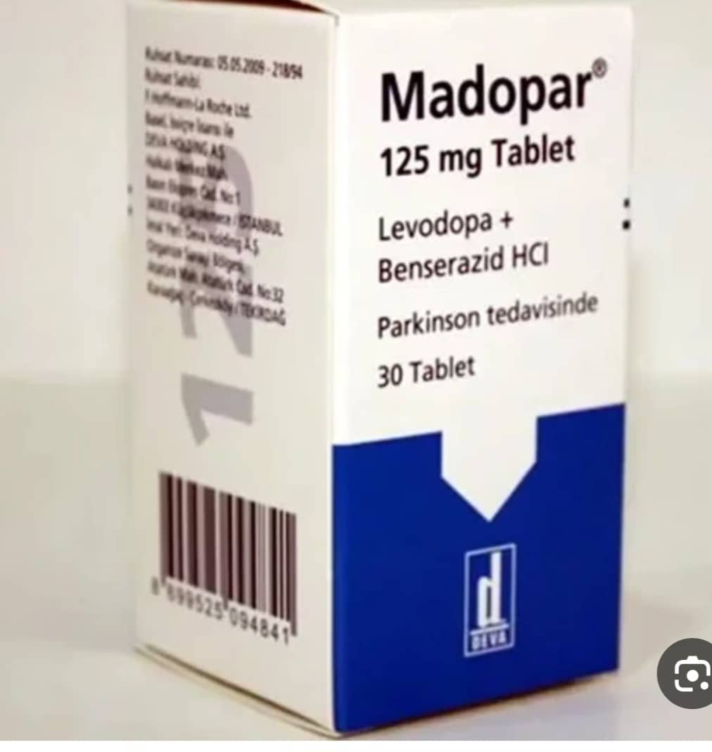 قرص مادوپار ۱۲۵ میلی گرم