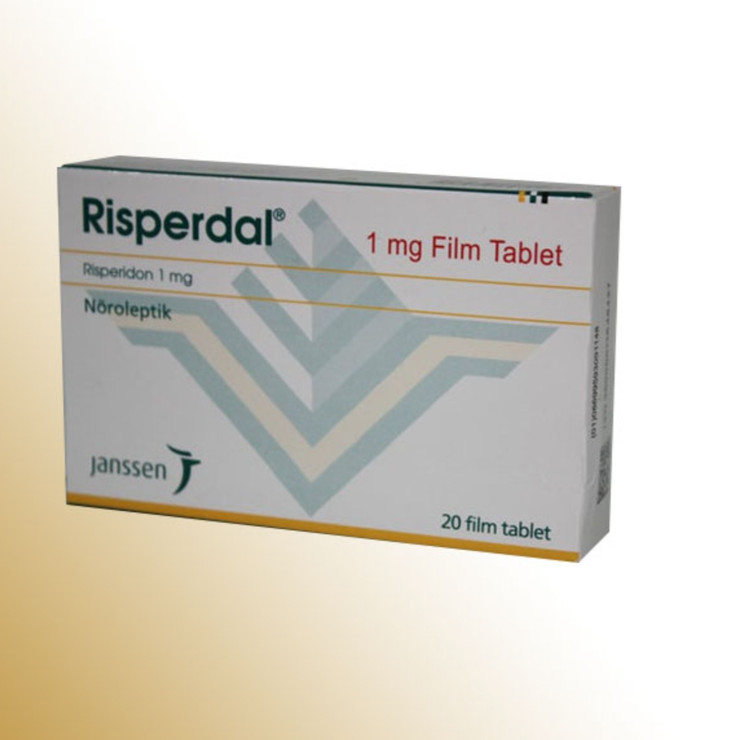 قرص ریسپردال ۱ میلی‌گرم جانسن ریسپریدون خارجی